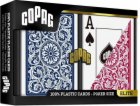 Cartamundi Copag modročervené pokerové karty 2 ks EDUKAMP