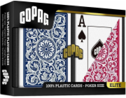 Cartamundi Copag modročervené pokerové karty 2 ks EDUKAMP