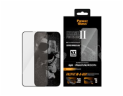 PanzerGlass Ceramic Protection II - Ochrana obrazovky pro mobilní telefon - ultraširoký strih s FASTFIT IN-A-BOX - sklo - barva rámu cerná - pro Apple iPhone 13 Pro, 14, 16e, 17e