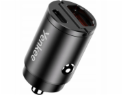 YENKEE Nabíječka do auta CAR 02 Power Delivery 30W s USB-A a USB-C
