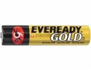 Alkalické baterie Energizer Eveready Gold AAA Micro, 4 ks