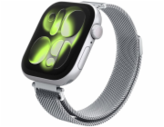 Spigen Řemínek WBM4 pro Apple Watch 8 / 9 / 10 / 11 / SE 40/41/42 mm stříbrný