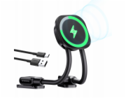 TelForceOne Magnetický držák Baseus PrimeTrip C03sPro s bezdrátovým nabíjením, černý