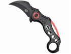 Nůž SCK Steel Claw Knives Karambit K29, černý a červený