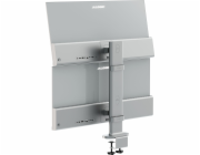 Alogic Elevate 34" Dual Vertical  Monitor Stand Silver