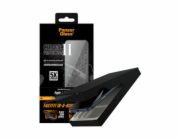 PanzerGlass - Ochrana obrazovky pro mobilní telefon - keramika, ultraširoké provedení s FASTFIT IN-A-BOX - sklo - barva rámu cerná - pro Apple iPhone 17 Pro