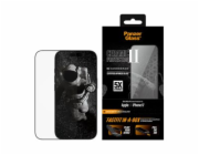 PanzerGlass - Ochrana obrazovky pro mobilní telefon - keramika, ultraširoké provedení s FASTFIT IN-A-BOX - sklo - barva rámu cerná - pro Apple iPhone 17