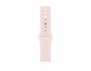 Apple Světle růžový sportovní řemínek pro pouzdro 46 mm - velikost M/L