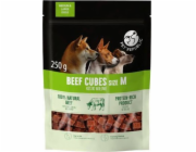 PETREPUBLIC Beef cubes M - pamlsek pro psa - 250g