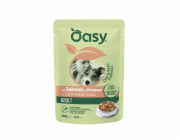 OASY Strips in Gravy Adult with Salmon and potatoes - vlhké krmivo pro psy - 100g