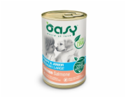 OASY One Protein Puppy & Junior Medium/Large Mono Salmon - vlhké krmivo pro psy - 400g