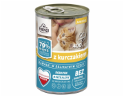 FRENDI Junior with Chicken chunks in delicate sauce - mokré krmivo pro kočky - 400g