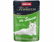 ANIMONDA Vom Feinsten Raffinesse in sauce Chicken with duck - mokré krmivo pro kočky - 85g