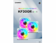 GameMax Ventilátor pro skříň Gamemax | KF300R WH | Bílá