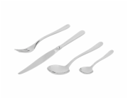 Alessi Caccia cutlery set 24 pcs  silver