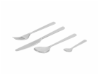 Alessi Amici cutlery set 24 pcs.  silver