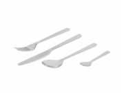 Alessi Amici cutlery set 24 pcs.  silver