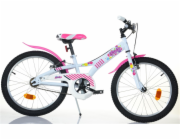 BIMBO_ BIKE DĚTSKÉ KOLO CANDY 20 77330 BÍLÁ/RŮŽOVÁ