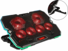 Chladicí podložka pro notebook VORTEX RGB s 6 ventilátory
