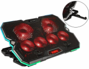 Chladicí podložka pro notebook VORTEX RGB s 6 ventilátory