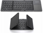 Bezdrátová klávesnice Zenwire WLK-61 s Bluetooth 5.0, skládací, přenosná, pro tablet, tenká, tichá