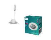 PHILIPS Zapuštěné svítidlo Cilantro LED 5W 4K 550lm D9 tlumeně bílé
