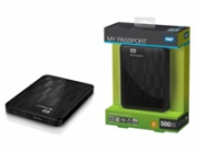 BAZAR - WD My Passport 500GB Ext. 2.5" USB3.0, Black