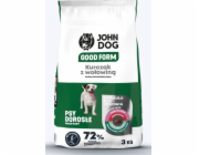 JOHN DOG Good Form Small breeds Chicken with beef - suché krmivo pro psy - 3kg