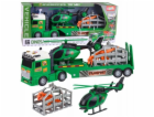LeanToys Sada pro přepravu dinosaurů Nákladní vůz Odtahov...
