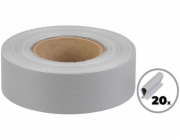 Paska Strend Pro EUROSTANDARD, 47,5 mm, L-35 m, stinici, seda, kryci, na plotove panely, s 20 klipsy