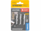 Zavitnik Strend Pro, M3, 0,5 mm, DIN352, bal. 3 ks