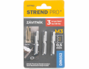 Zavitnik Strend Pro, M3, 0,5 mm, DIN352, bal. 3 ks