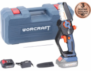 Pila Worcraft Home CHS-S20LiCM ShareSYS, 20V Li-ion, 4" řetěz, kartáčová, mini řetězová, SET v kufru