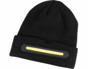 Cepice Strend Pro beanie, 40x LED, cerna, akrylova vlakna, 750 mAh baterie