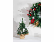 Dekorace MagicHome Vánoce, stromeček, 30 cm