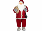 Dekorace MagicHome Vánoce, Santa, červený, 120 cm