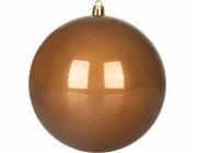Koule MagicHome Vánoce, 2 ks, bronzové, na vánoční stromeček, 12 cm