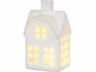 Dekorace MagicHome Vánoce, domeček, 7.3x8.7x15.3 cm