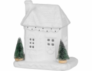 Dekorace MagicHome Vánoce, Dům, LED, 9x15x17 cm