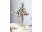 Větvička MagicHome Vánoce, zasněžená, se šípky, 34 cm