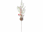 Větvička MagicHome Vánoce, zasněžená, 46 cm