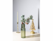 Větvička MagicHome Vánoce, borovice se šiškou, 29 cm