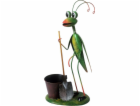 Dekorace MagicHome Mecco, Kudlanka, plech, 26x15x52 cm