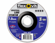 Kotouč flexOvit Industrial Line Fast Cut 125x7.0x22.2 mm, A24Q-BF27, ocel