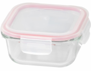 Dóza MagicHome, štvorcová, 520 ml, s vekom, Clip