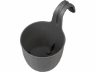 Závesný kvetináč Strend pro, PP, 26x18x24,5 cm, farba sivá