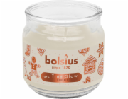 Sviečka Bolsius Large Jar, Cookie Fever, vonná, Vianoce, béžová, 100x98 mm, v skle