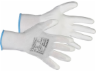 Rukavice ST BROTULA White 11/XXL, záhradné, biele, s blis...