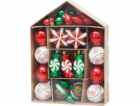 Gule MagicHome Vianoce, sada, 32 ks, červená-zelená-biela...