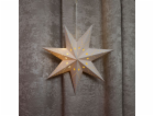 Dekorácia MagicHome Vianoce, Hviezda, papier, 10 LED tepl...